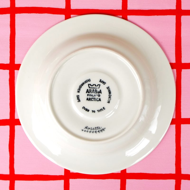 ARABIA アラビア アークティカ（ロゼッタ）コーヒーカップ＆ソーサー