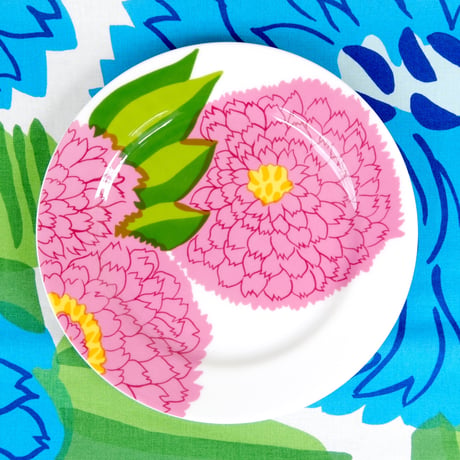 イッタラ Iittala × マリメッコ marimekko　＜Primavera＞プレート（ピンク）