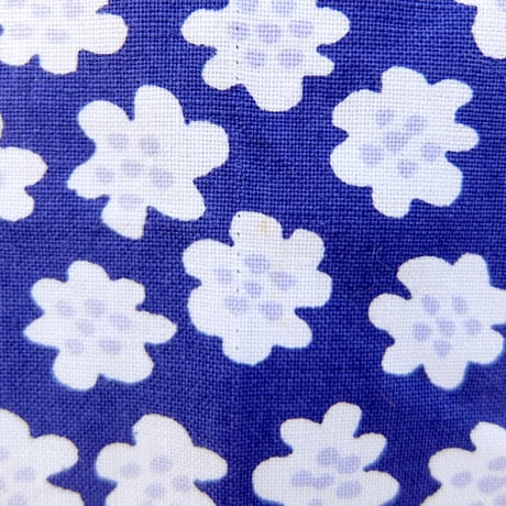 マリメッコ marimekko　＜Puketti＞ヴィンテージ・ファブリック（ネイビー）