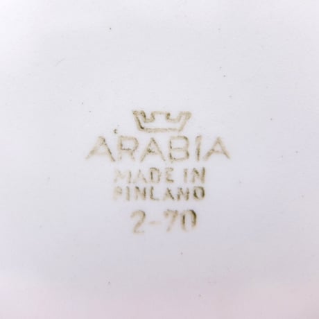 ARABIA アラビア　テュッティ　プレート(S)