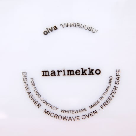 マリメッコ marimekko　＜Vihkiruusu＞角プレート（ピンク）日本限定