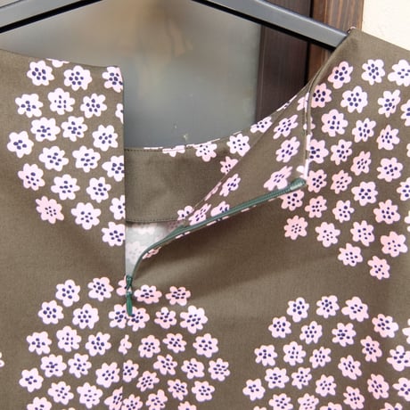 マリメッコ marimekko　＜Puketti＞七分袖トップス　日本別注
