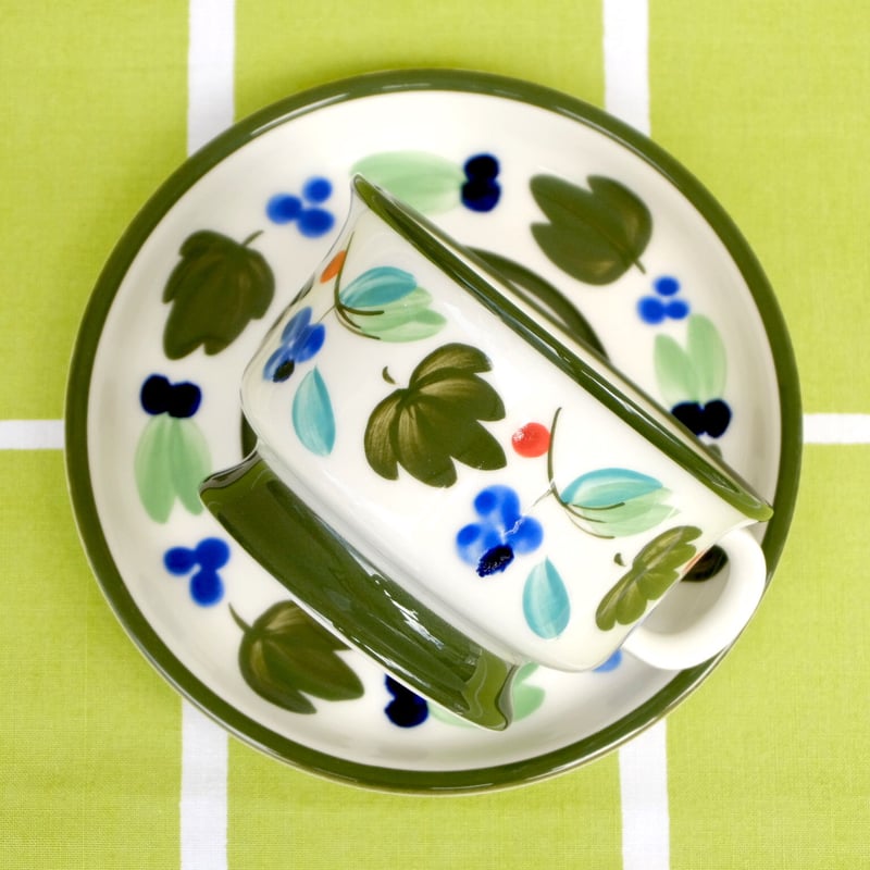 美品 ARABIAアラビア Palermoパレルモ プレート19cm 9 美品 ARABIA