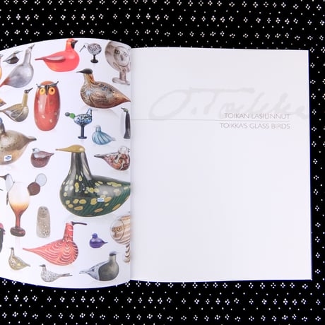 オイヴァ・トイッカ Oiva Toikka　作品集　「TOIKAN LASILINNUY/TOIKKA'S GLASS BIRDS」2024　新品
