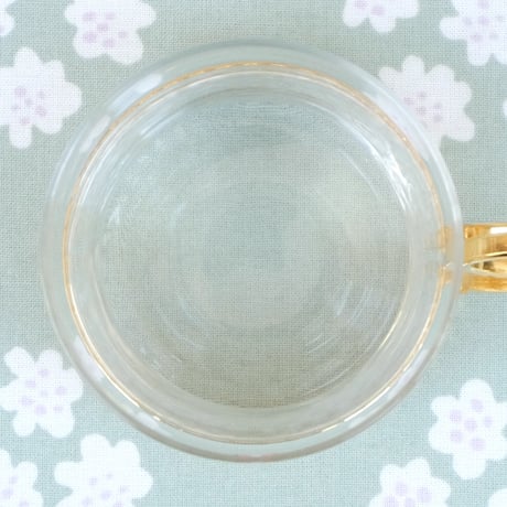 イッタラ Iittala　ツァイッカ　ホルダー付きグラス（クリア×ゴールド）