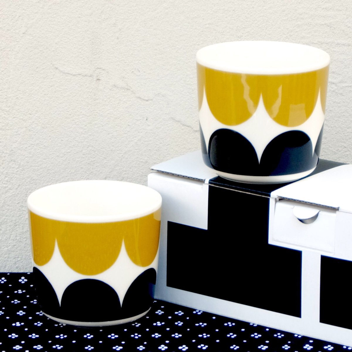 マリメッコ marimekko <Harka>コーヒーカップ2個セット 日本 マリメッコ marimekko <Harka>コーヒーカップ2個セット 日本
