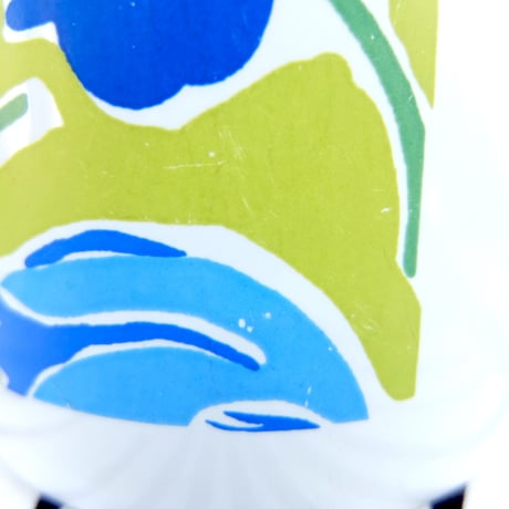 マリメッコ marimekko　OLDマグカップ（ブルー花）