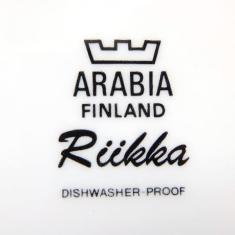 ARABIA アラビア　リーッカ　プレート(S)