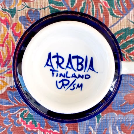 ARABIA アラビア　バレンシア　ティーカップ＆ソーサー