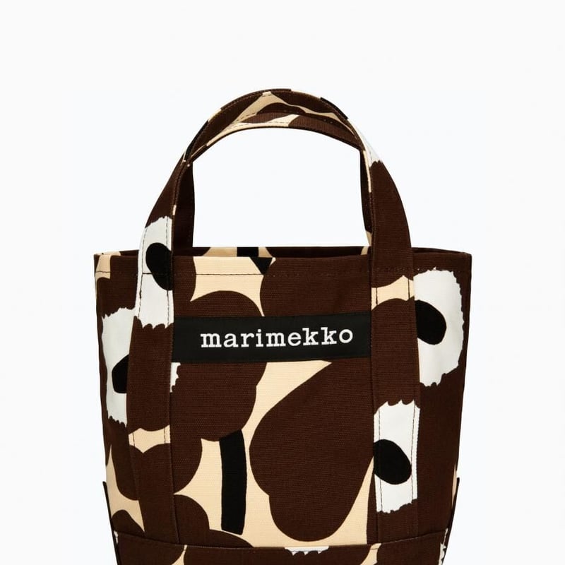 ［marimekko］Pieni Unikko バスケット ベージュ