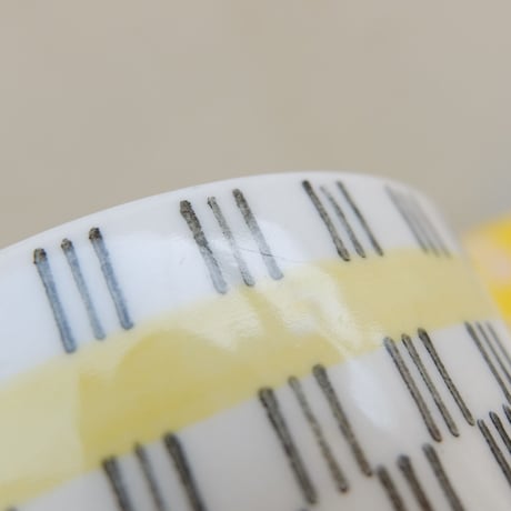 ウプサラ・エクビィ Upsala Ekeby/ゲフレ Gefle　ガヴォット　カップ＆ソーサー(L) レア