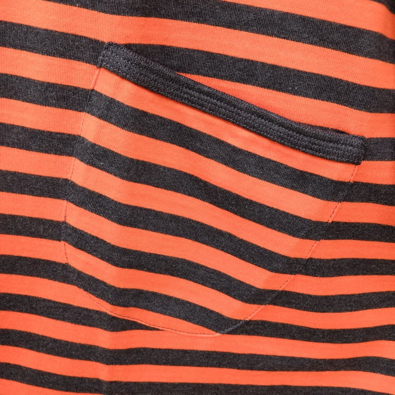 マリメッコ marimekko ＜Tasaraita＞長袖ワンピース（オレンジ