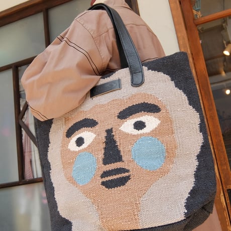 イェンニ・トゥオミネン Jenni Tuominen × Mum'sコラボ　ハンドメイド・トートバッグ（ガール）