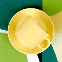ARABIA アラビア　ティーマ　カップ＆ソーサー(S)　イエロー（廃番）