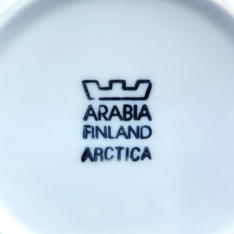 ARABIA アラビア　アークティカ（ノヴァ）ティーカップ＆ソーサー