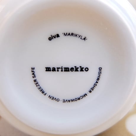 マリメッコ marimekko　＜Marikyla＞トールカップ2個セット
