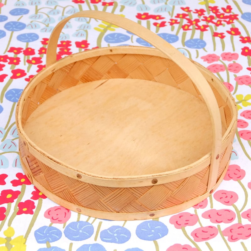 8/31までお値引☆スポーントレイ スポーンコリ 北欧 白樺かご