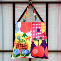 マリメッコ marimekko　＜Kesatori＞ファブリックバッグ　日本限定