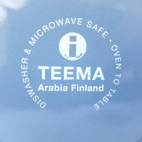 イッタラ Iittala / ARABIA アラビア　ティーマ　カップ＆ソーサー(S)　ブルーグレー（廃番）