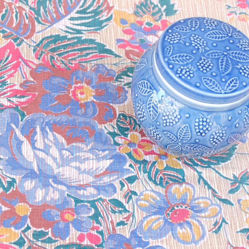 ARABIA アラビア キャンディーポット（ブルー）(b) | chuffy