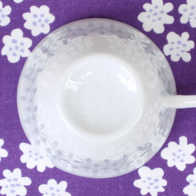 ARABIA - アラビア　Rice ライス　ティーカップ＆ソーサ―　2客 ARABIA RICE ライス カップ＆ソーサー｜haluta（ハルタ） 北欧雑貨