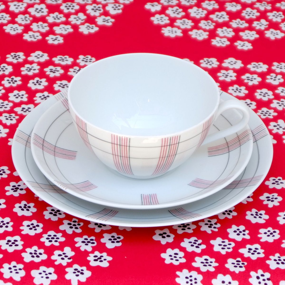 ロールストランド ロールストランド Rorstrand プレート（レッドボーダー） | chuffy