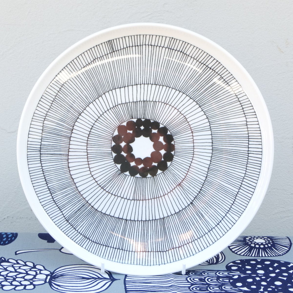 マリメッコ marimekko ＜Siirtolapuutarha＞プレート25cm | ch