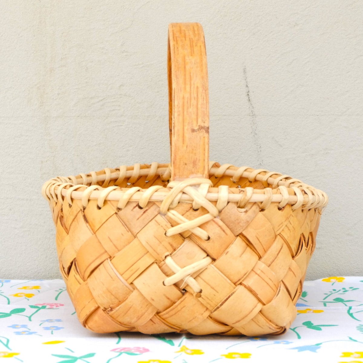 nanohana さま 白樺バスケット 新品 スウェーデン