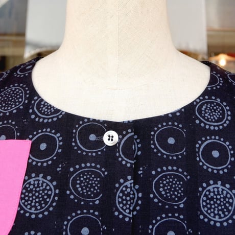 マリメッコ marimekko　＜Nadja＞半袖チュニック　大きなサイズ