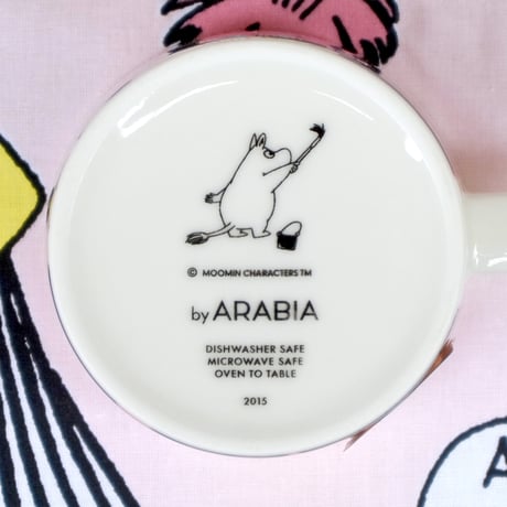 ARABIA アラビア　ムーミン　スウェーデン限定マグカップ　未使用品