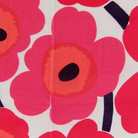 マリメッコ marimekko　＜Pieni Unikko＞フリース・ファブリック（ピンク）50×72cm　日本未入荷