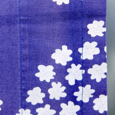 マリメッコ marimekko　＜Puketti＞ヴィンテージ・ファブリック（ネイビー）