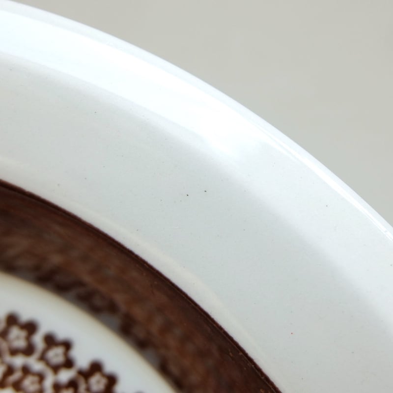 ARABIA アラビア ファエンツァ（ブラウン）スープ皿 | chuffy