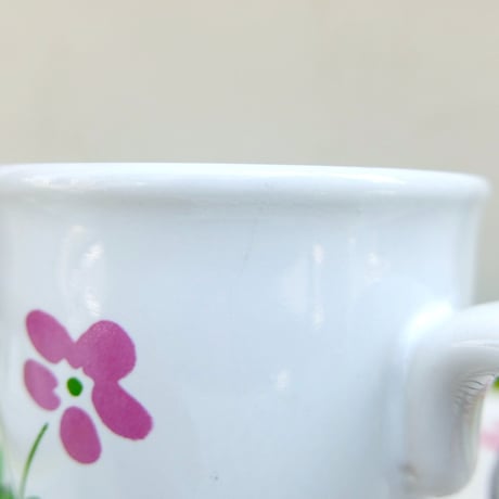 マリメッコ marimekko　＜Lauantaiehtoo＞OLDマグカップ