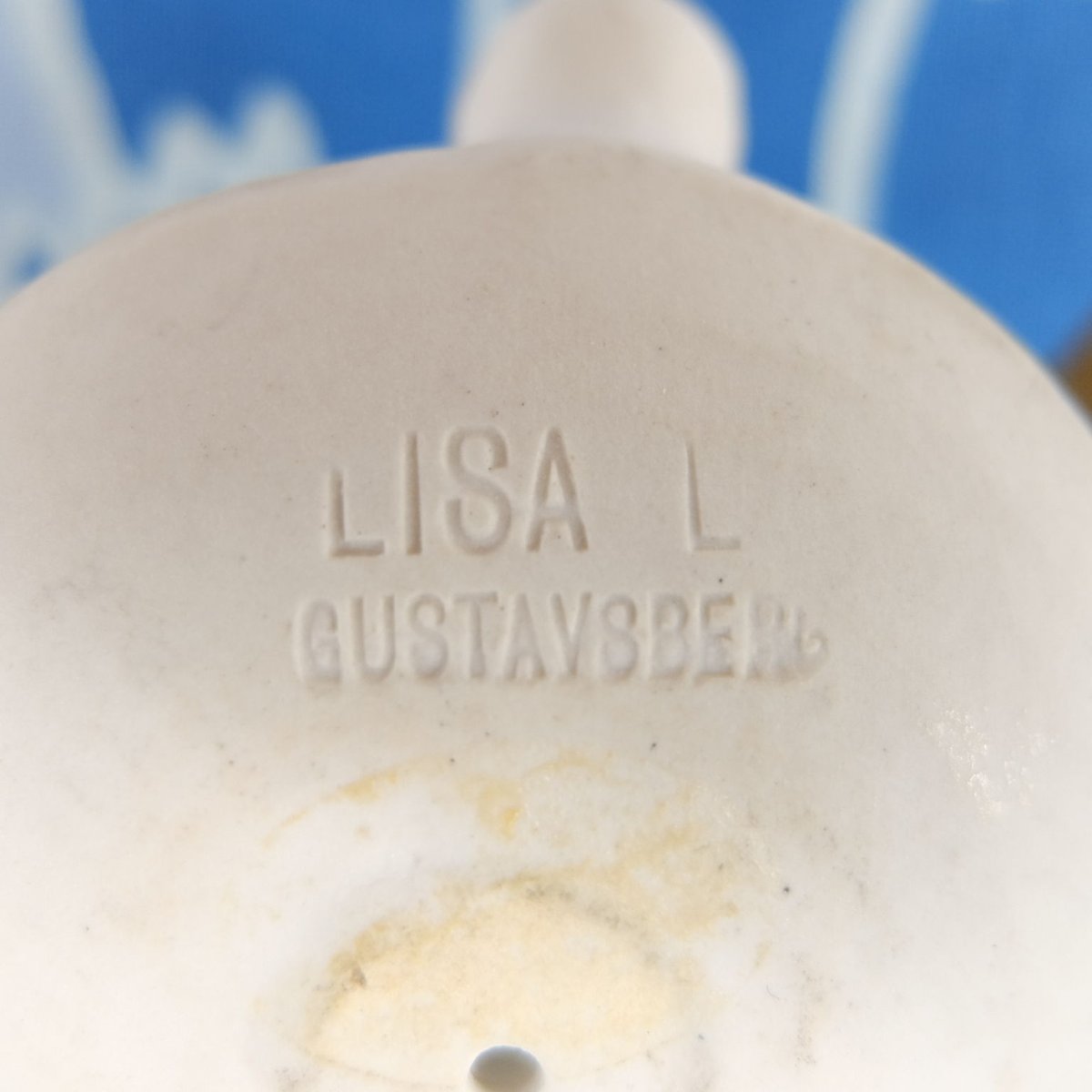 ヴィンテージ リサ・ラーソン カメ（白） | chuffy