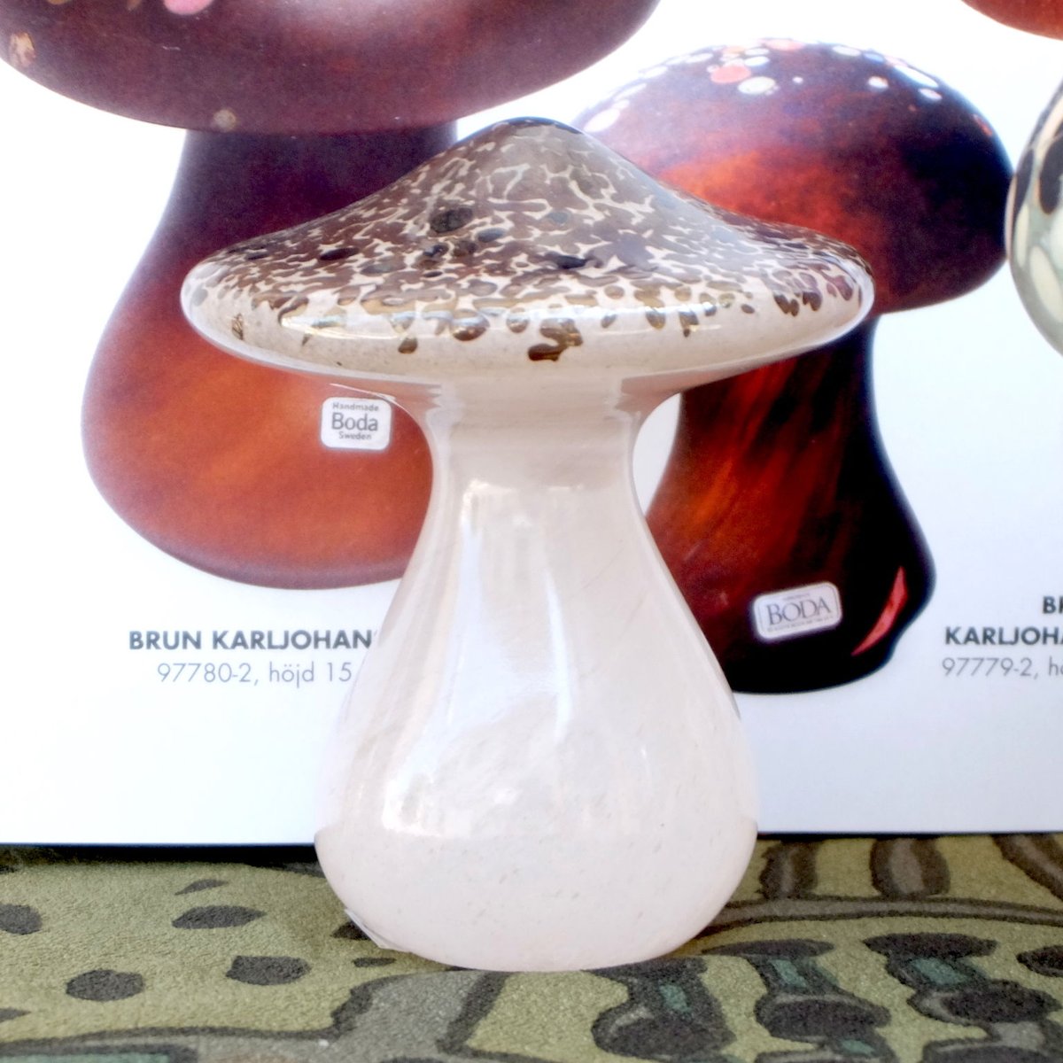 atelier subaco】リスとキノコのオブジェ