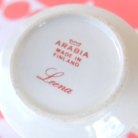ARABIA アラビア　レーナ　コーヒーカップ＆ソーサー
