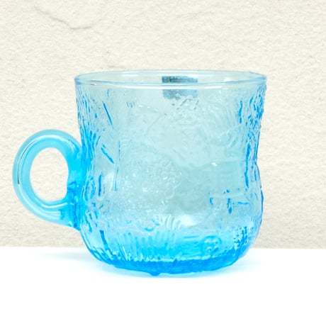 オイヴァ・トイッカ Oiva Toikka　ファウナ　カップ　水色