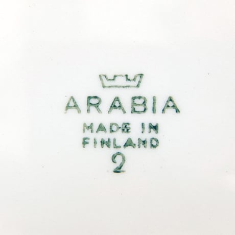 ARABIA アラビア　プレート(S)（フルーツ）