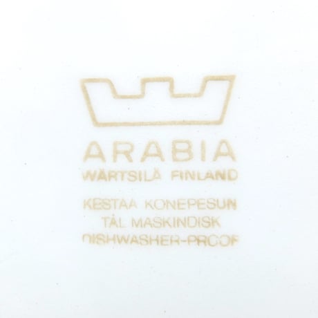 ARABIA アラビア　カルタノ　スープ皿