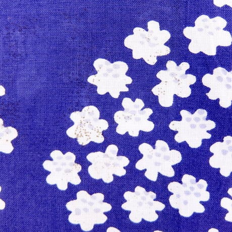 マリメッコ marimekko　＜Puketti＞ヴィンテージ・ファブリック（ネイビー）