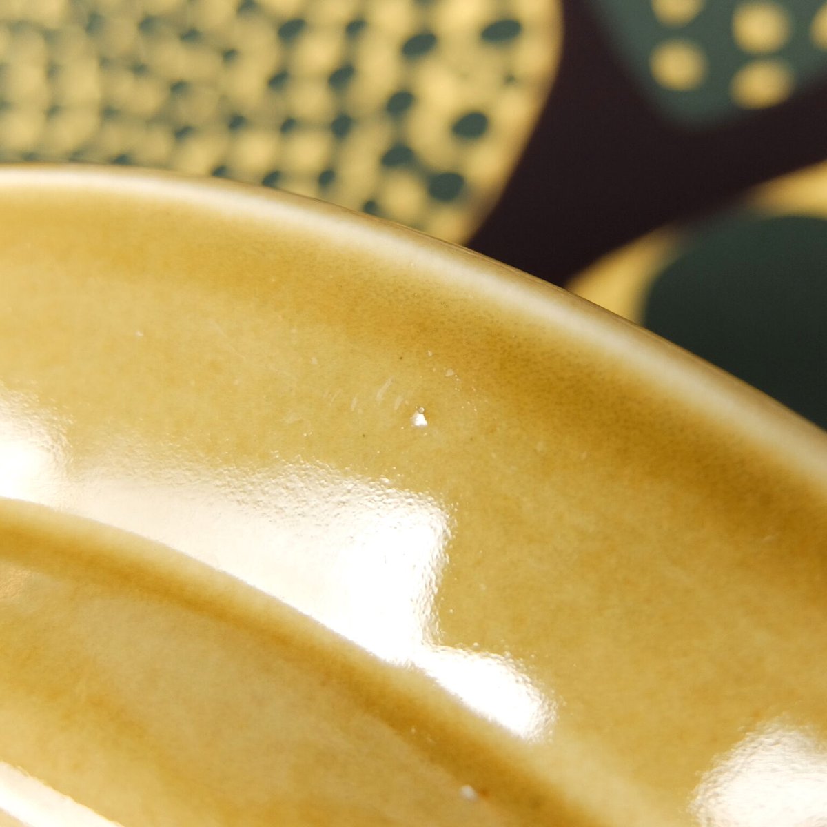 ARABIA カラ フィッシュプレート（L) | chuffy