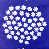 マリメッコ marimekko　＜Puketti＞ヴィンテージ・ファブリック（ネイビー）