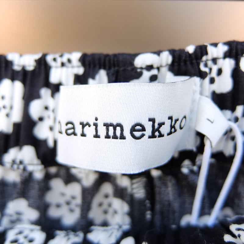 【ピラフ】marimekko プケッティスカート マリメッコ marimekko ＜Puketti＞スカート（ブラック）大きな
