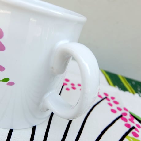 マリメッコ marimekko　＜Lauantaiehtoo＞OLDマグカップ