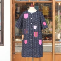 marimekko 七分袖ワンピース マリメッコ marimekko ＜Vikuri＞七分袖ワンピース 大きなサイズ | chuffy