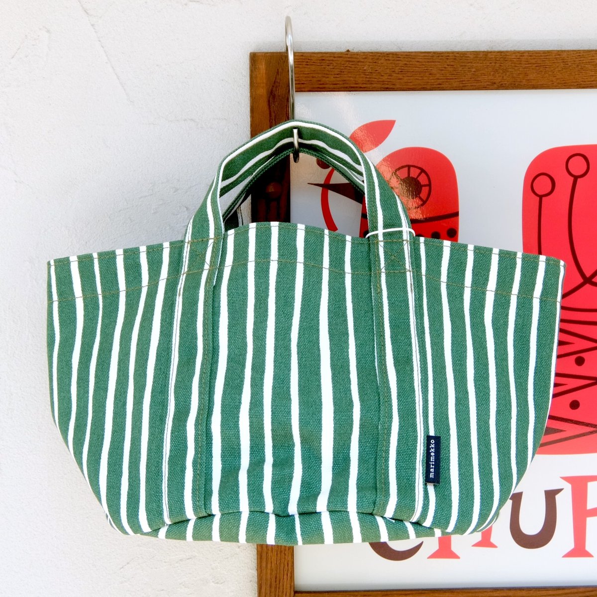 マリメッコ marimekko ＜Piccolo＞トートバッグ（グリーン） | chuffy