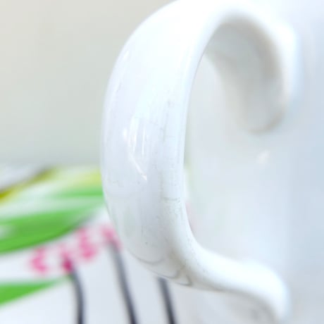 マリメッコ marimekko　OLDマグカップ（ブルー花）