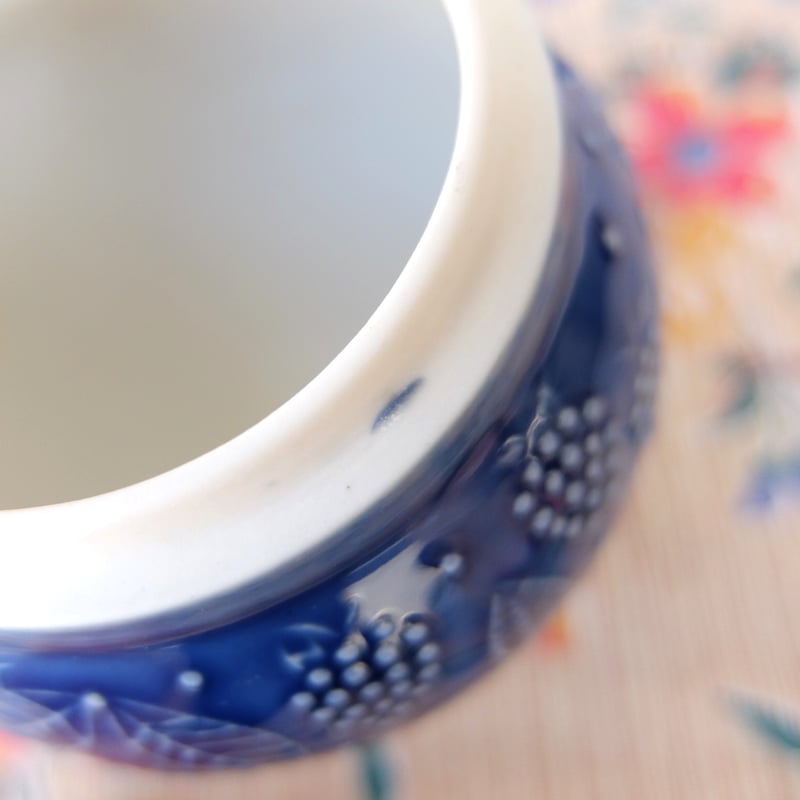 ARABIA アラビア キャンディーポット（ブルー）(a) | chuffy