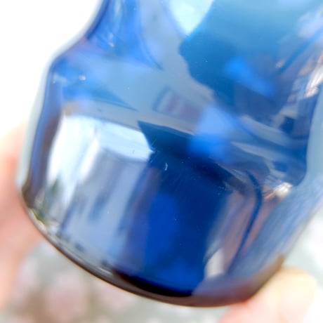 イッタラ Iittala　ツァイッカ　ホルダー付きグラス（ブルー×シルバー）